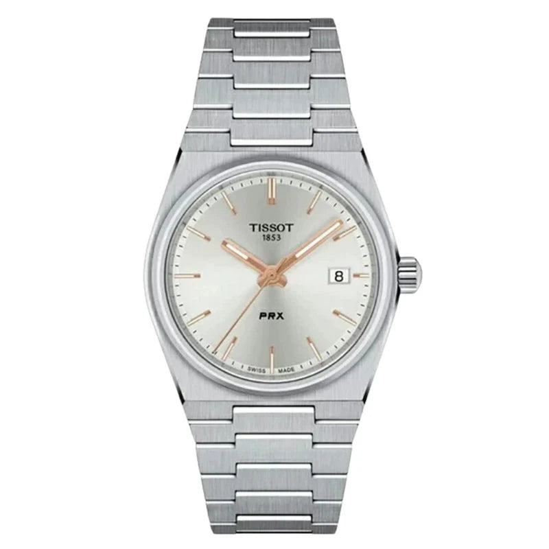Tissot Tissot PRX Silver Stainless Steel Silver Dial Quartz Unisex Watch - T137.210.11.031.00